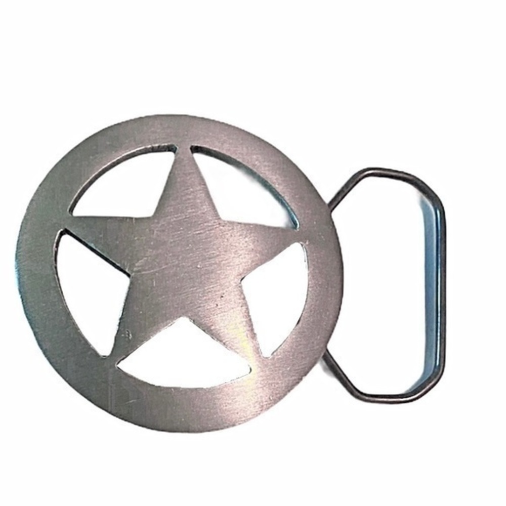 Vintage Pewter Belt Buckle